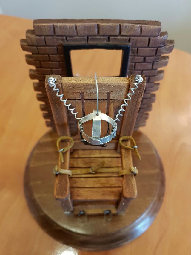 Mini Electric Chair 100 Handmade Electric Chair Model