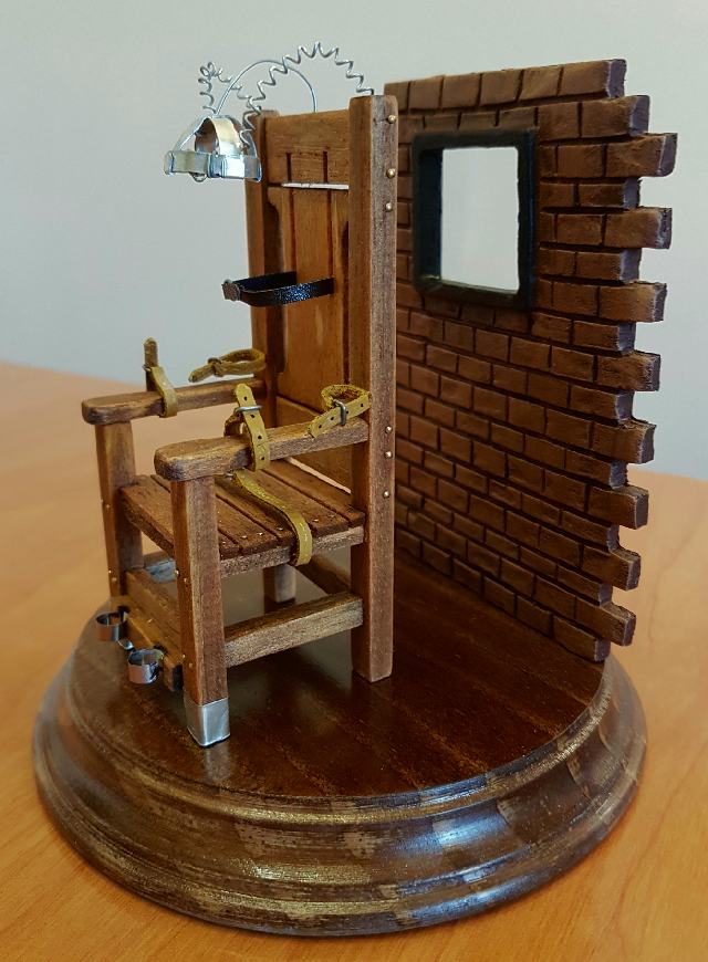 Mini Electric Chair | 100% Handmade Electric Chair Model