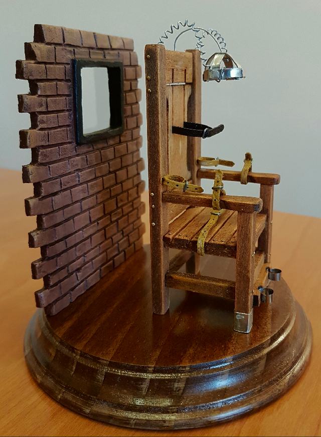 Mini Electric Chair | 100% Handmade Electric Chair Model