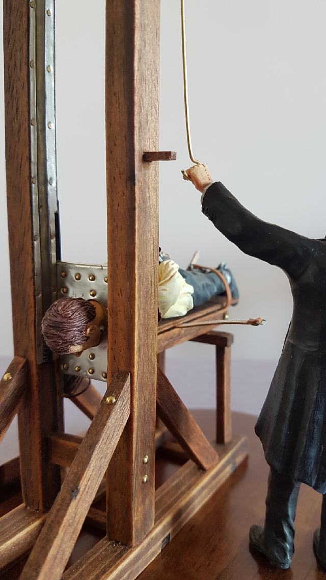 Miniature Guillotine 100 Handmade and functional