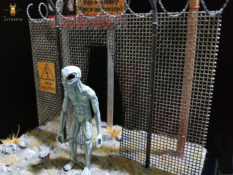 alien diorama area 51