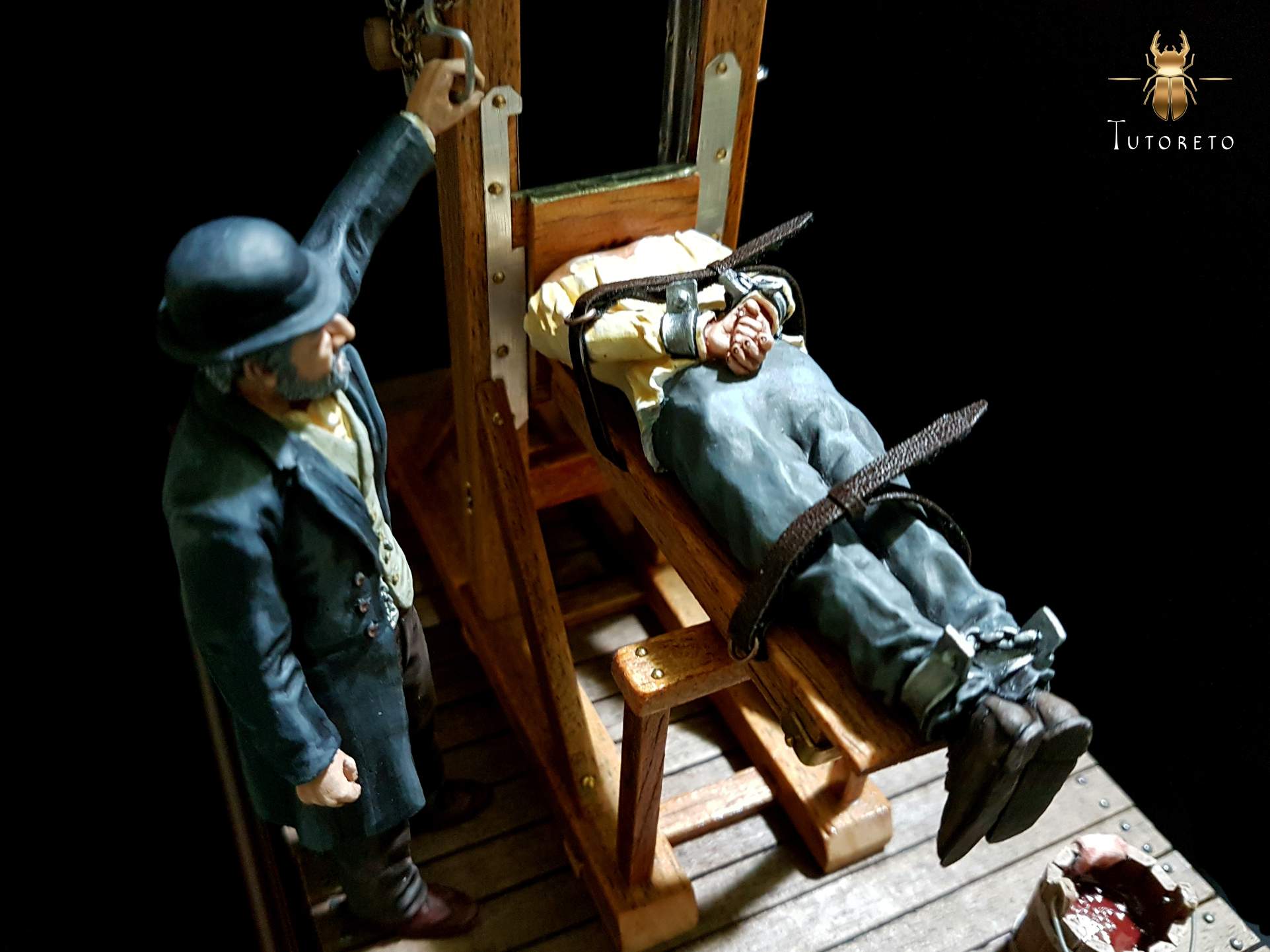 guillotine model scene