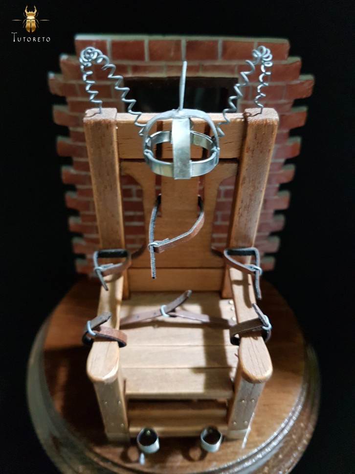 handmade electric chair model