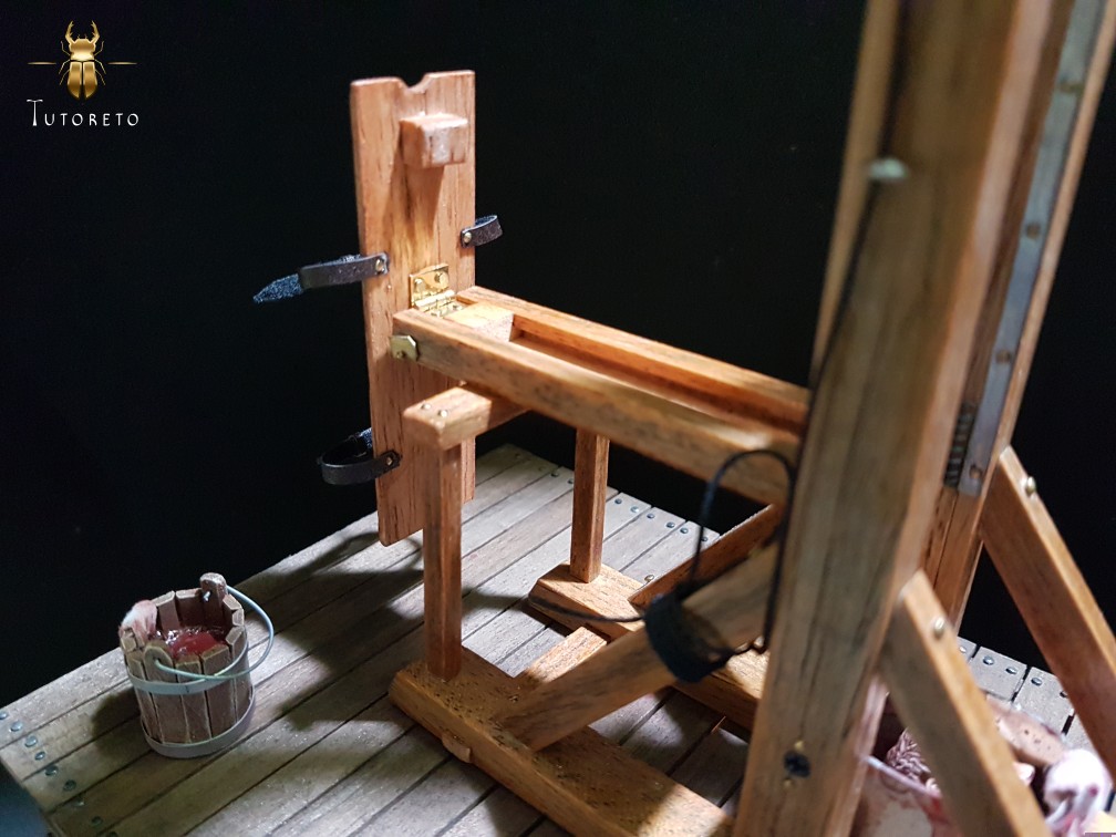 miniature guillotine hadmade